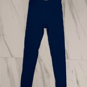 Athleta Girls Navy Leggings